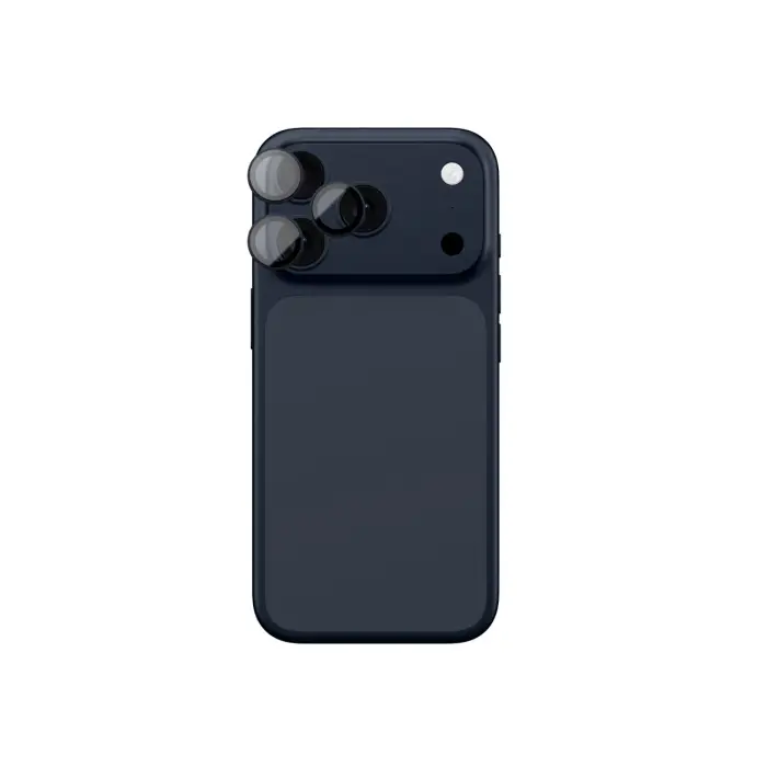 AMAZINGTHING Sapphire kameras lēcas aizsargstikls priekš iPhone 17 Pro / Pro Max - Zils