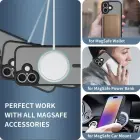 TECH-PROTECT BasicMag MagSafe ümbris iPhone 17, matt must — Foto 4