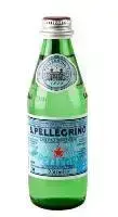 S.PELLEGRINO Gazuotas mineralinis vanduo, stiklo butelis, 0.25 l