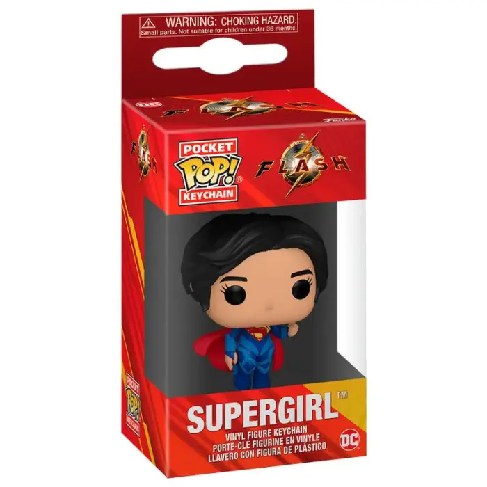 Funko Pocket POP raktų pakabukas DC Comics The Flash Supergirl
