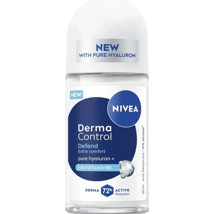 NIVEA Derma Control Defend Higivastane rull-deodorant, 50 ml