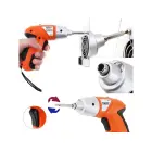 Cordless screwdriver set 45 el bits case — Photo 9