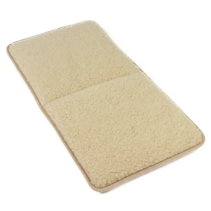 Merino Wool Seat Cushion 40x80 cm Beige