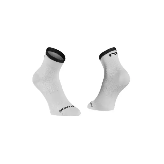 NORTHWAVE Origin Sock Cycling socks - White/Black, size S