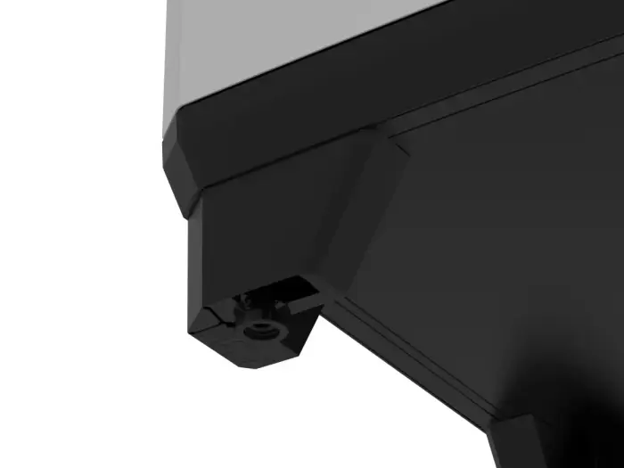 Spintelė Linear Base Cabinet, juoda/balta Photo