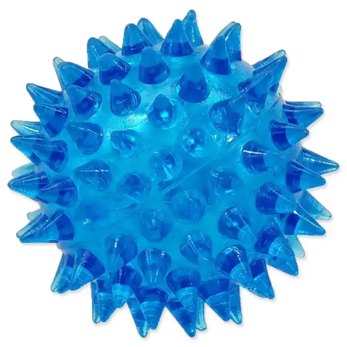 Rotaļlieta suņiem - Placek Toy Dog Fantasy ball whistling blue 5cm
