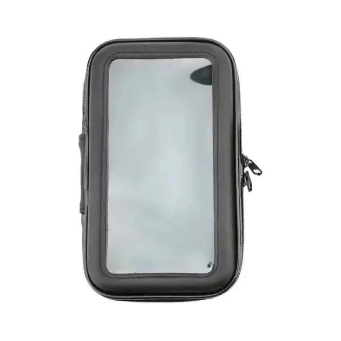 Jalgratta telefoni veekindel hoidik, universaalne ümbris jalgratastele ja mootorratastele XL suurus (max 165x80 mm) must XL
