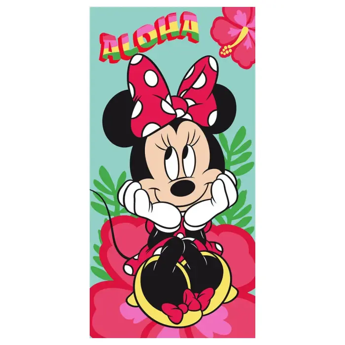 Disney Minnie mikrošķiedras pludmales dvielis