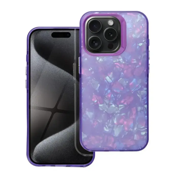 TUTTI FRUTTI vāks iPhone 15 Pro, violets