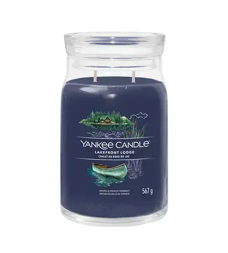 Yankee Candle Signature Lakefront Lodge smaržu svece 567 g