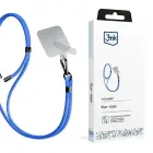 3MK EasyClip Blue (black) Phone Lanyard Foto 1