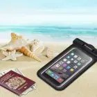 Wozinsky WWE-01 waterproof case with PVC armband - black Фото num