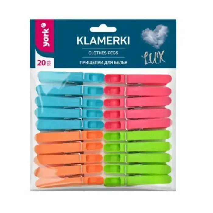 Pesulõksud LUX 20 tk. Photo