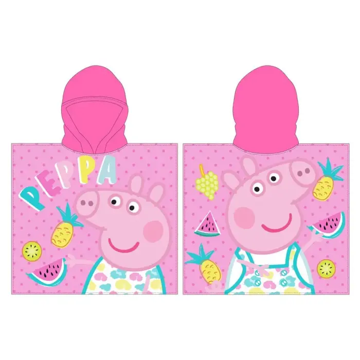 Peppa Pig пончо-полотенце из микрофибры