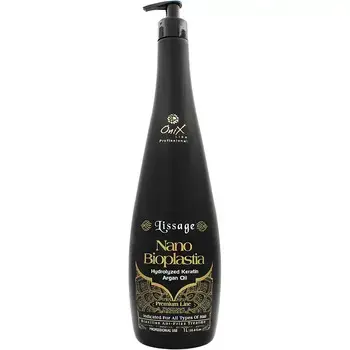 Onix Liss Profissional Lissage Nano Bioplastia Средство против пушения для разглаживания волос 1000 мл