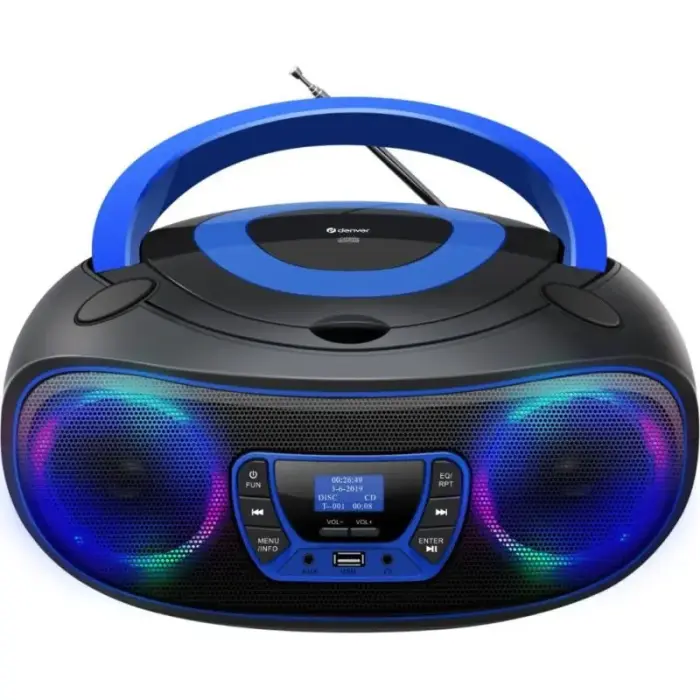 Denver TDB-212BU Boombox Blue