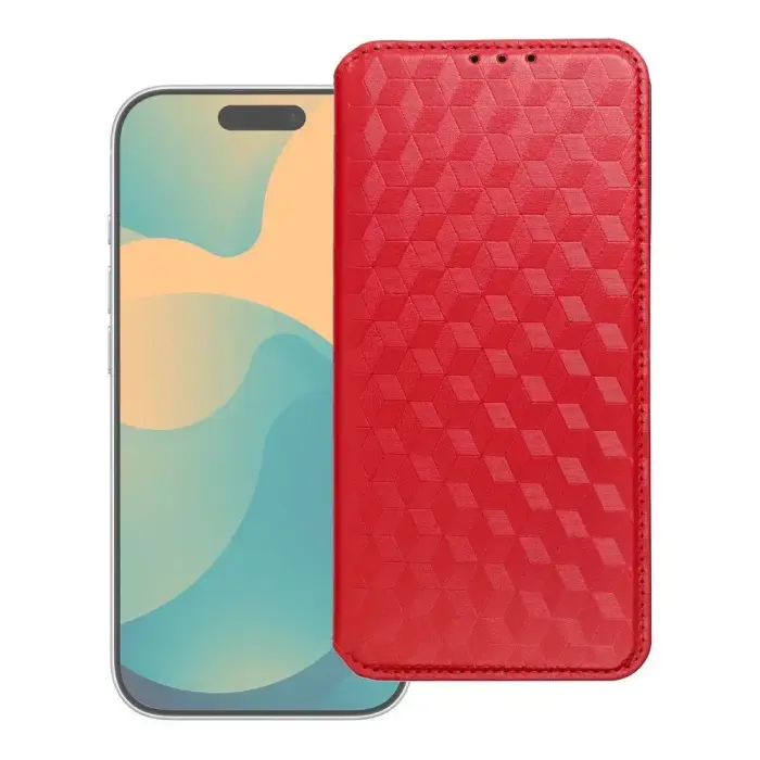 Flip case for Xiaomi Redmi 17 4G / 17 5G EU Cubic Book red