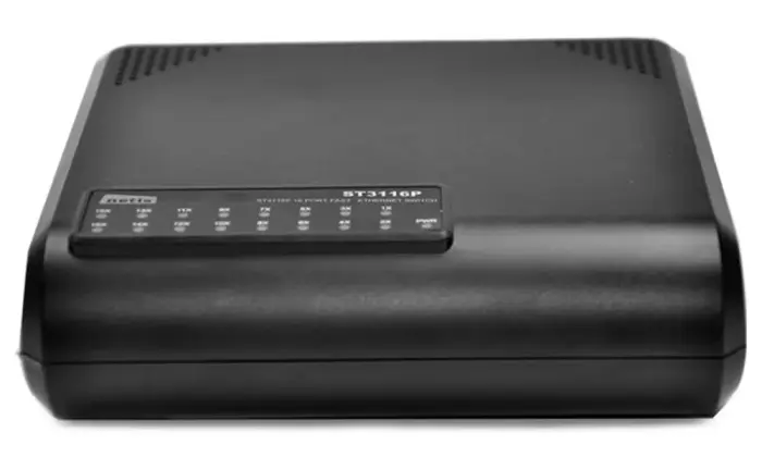 STONET by Netis ST-3116P Switch 16x 10/100, plastic, GREEN, wall/desk