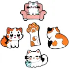 3D Sticker Cat 5pcs set — Photo 1