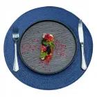 Chef Round Navy Blue Table Mat, 38 cm diameter — Photo 1