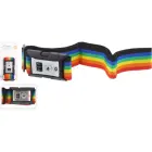 UNIVERSAL SECURITY STRAP FOR SUITCASE 180x5CM WITH PROWORLD CODE MULTICOLOR — Foto 3