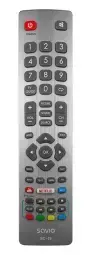 TV remote control Savio RC-19 for Sharp TVs