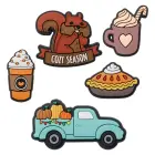 Sticker 3D pumpkin spice 5 pcs set — Foto 1