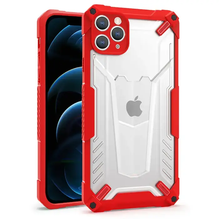 Tel Protect hibrīda vāks iPhone 13 Pro Red