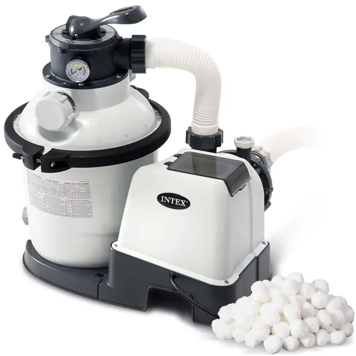 INTEX 26644 Liivafilterpump + filterkuulid 5700 l/h