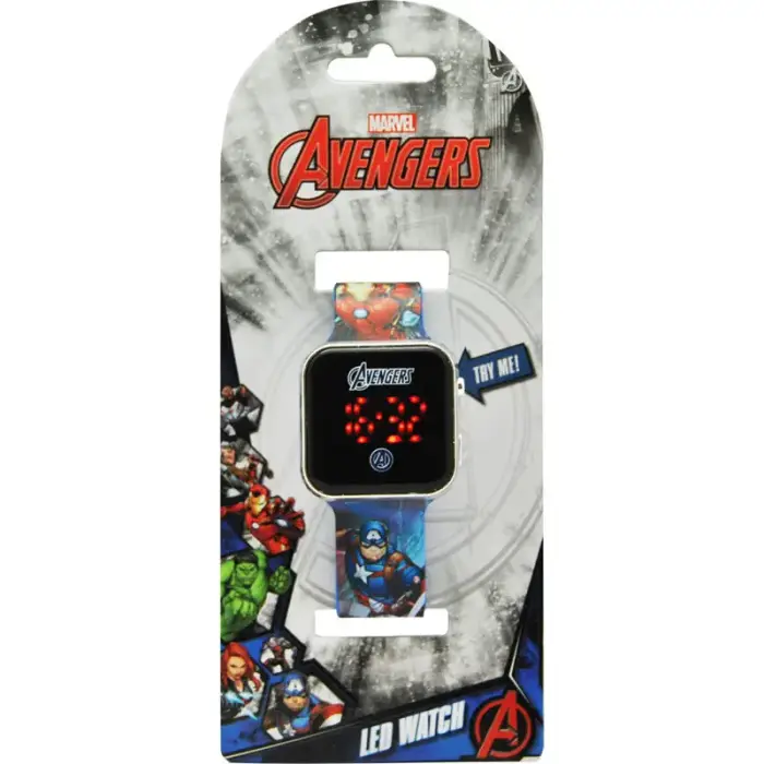Marvel Avengers LED pulkstenis