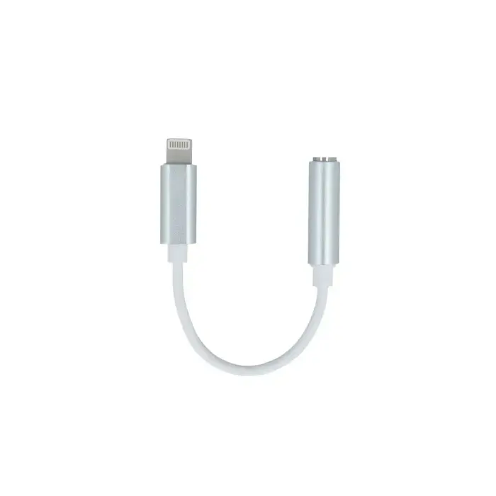 Setty Lightning iki 3.5mm audio lizdo adapteris, baltas