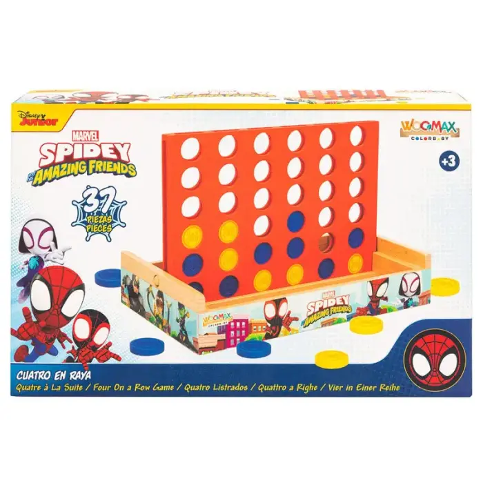 Marvel Spidey “Neli ritta” puidust mäng