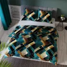 Satin bedding set 220x200 Rubik — Photo 4