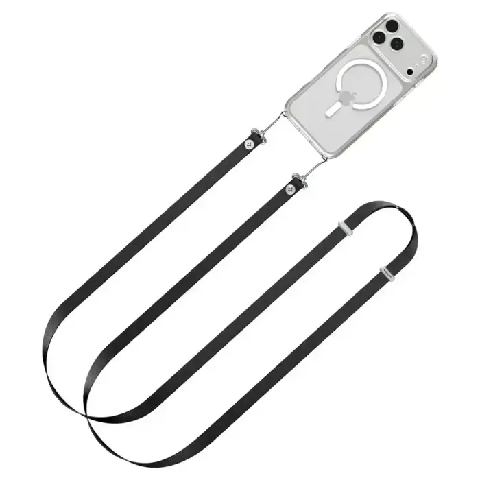 Spigen DA30L Crossbody Lanyard Strap – Black