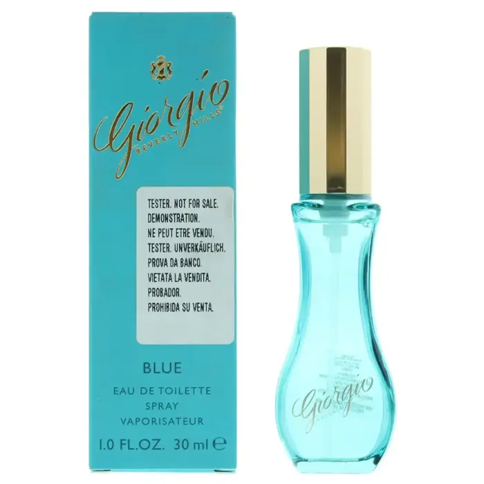 Giorgio Beverly Hills Blue tualettvesi naistele 30 ml *Tester