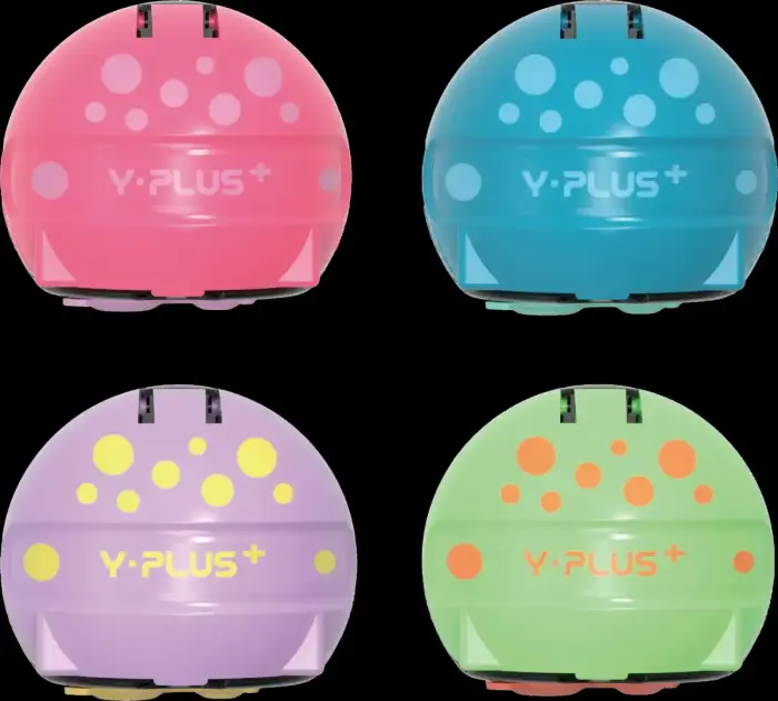 Arch Y-Plus double pencil sharpener with container, assorted colours