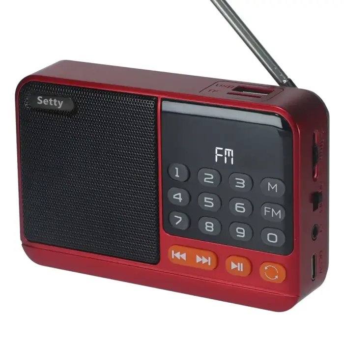 Setty mini FM-raadio ja Bluetooth kõlar SFM-01M