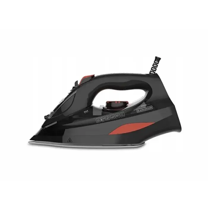 Black+Decker BXIR3000E steam iron (3000W; black)