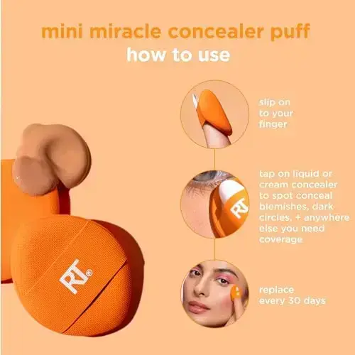 Real Techniques Mini Miracle Concealer Puff Trio Photo