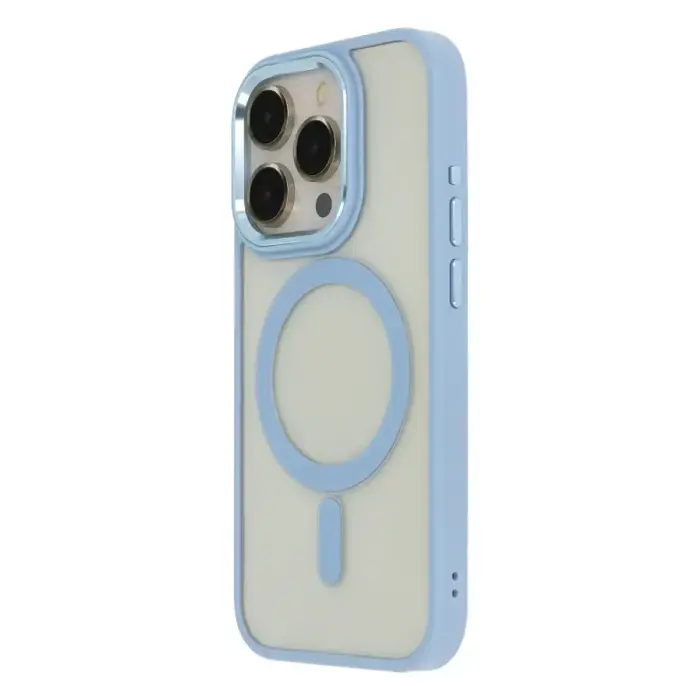 Satin Elegant Mag ümbris iPhone 14 Pro 6.1" sinine