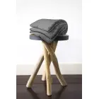 Microfiber Throw Blanket 150x200 Monte Graphite — Photo 3