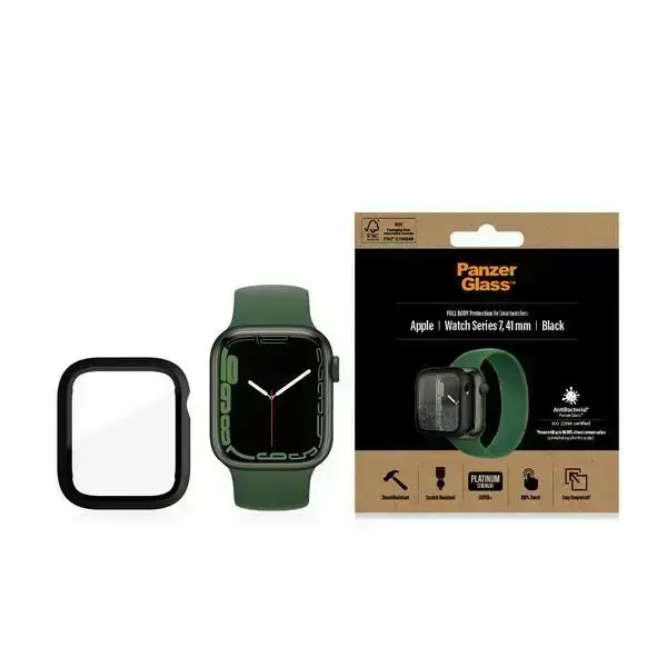 PanzerGlass Full Body Защитное стекло для Apple Watch 7/8 41mm - Черный
