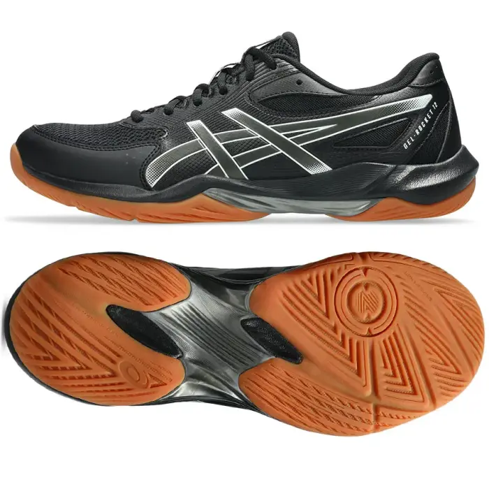 Asics GEL-ROCKET 12 1071A116 001 Apavi Melni 44 Melns