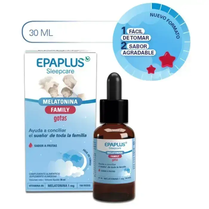 Epaplus Sleep Melatonin Family lašai 30ml