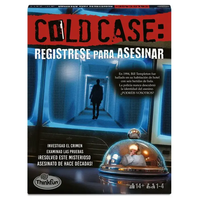 Register to kill Cold Case Board Game
