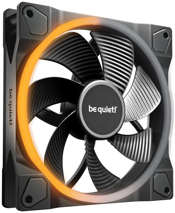 Be quiet! / ventiliatorius Light Wings 140mm PWM Reverse / 140mm ARGB / PWM /  juodas