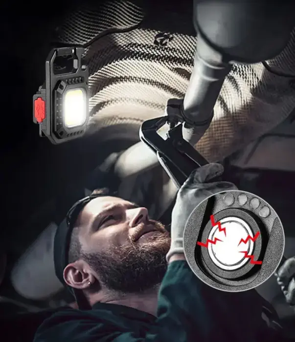 Mini flashlight LED keychain W5130 Type C Фото num