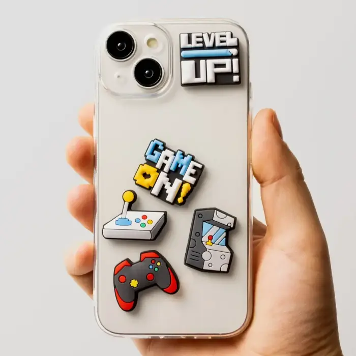 3D Sticker GameOn 5pcs set Фото num