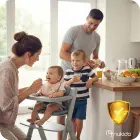 Nukido Timo puidust söögitool — Foto 8