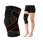 Põlveliigese stabilisaator, põlve kompressiooniside, elastne ortoos — Foto 9
